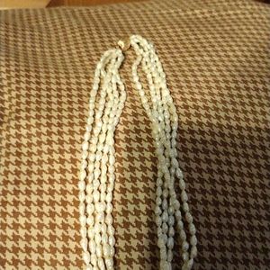 NWOT 14K Pearl Multistrand Necklace